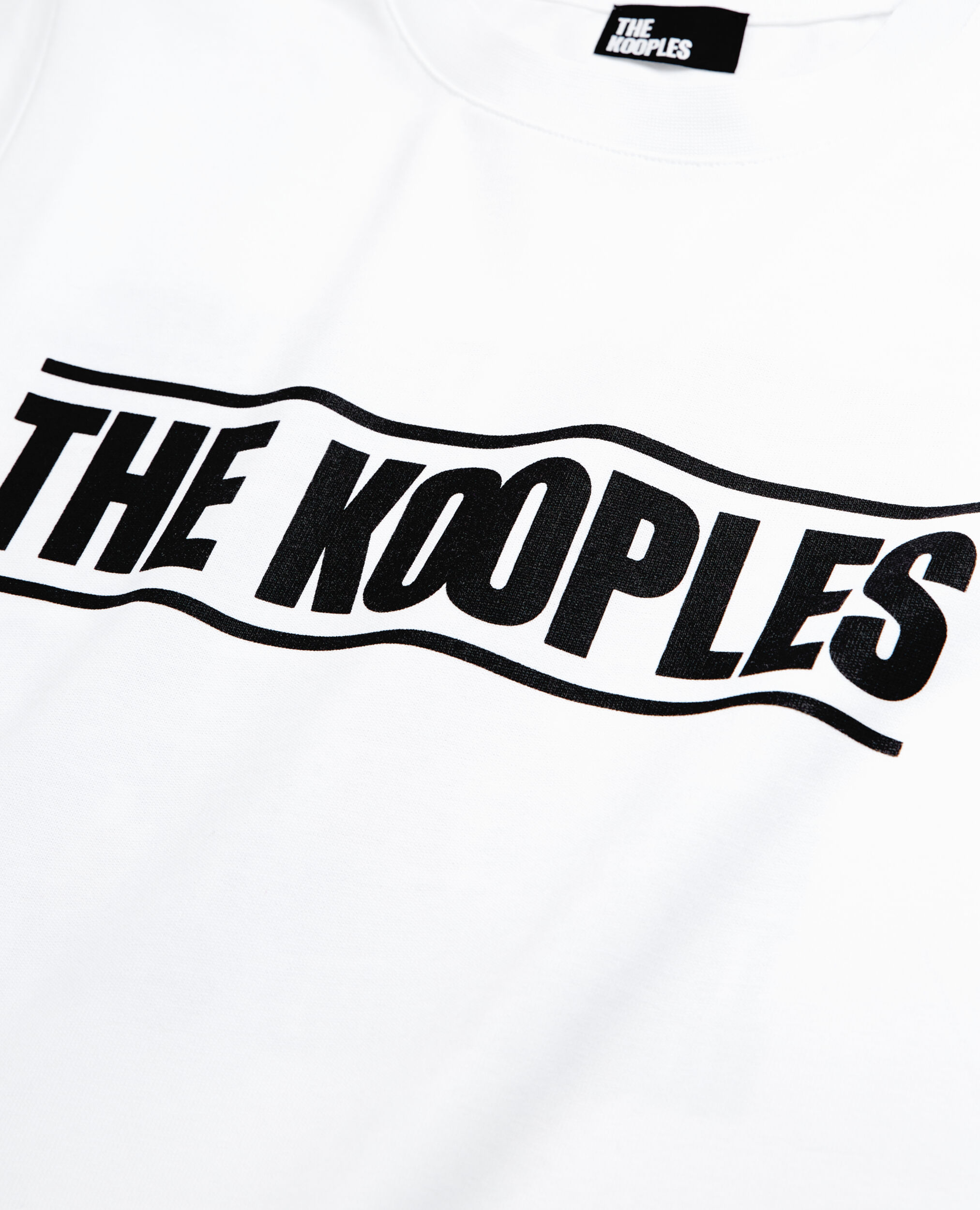 T-shirt logo The Kooples blanc, WHITE, hi-res image number null