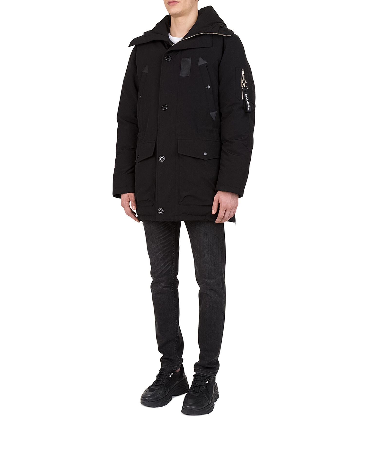 OVERSIZE PARKA , BLACK, hi-res image number null