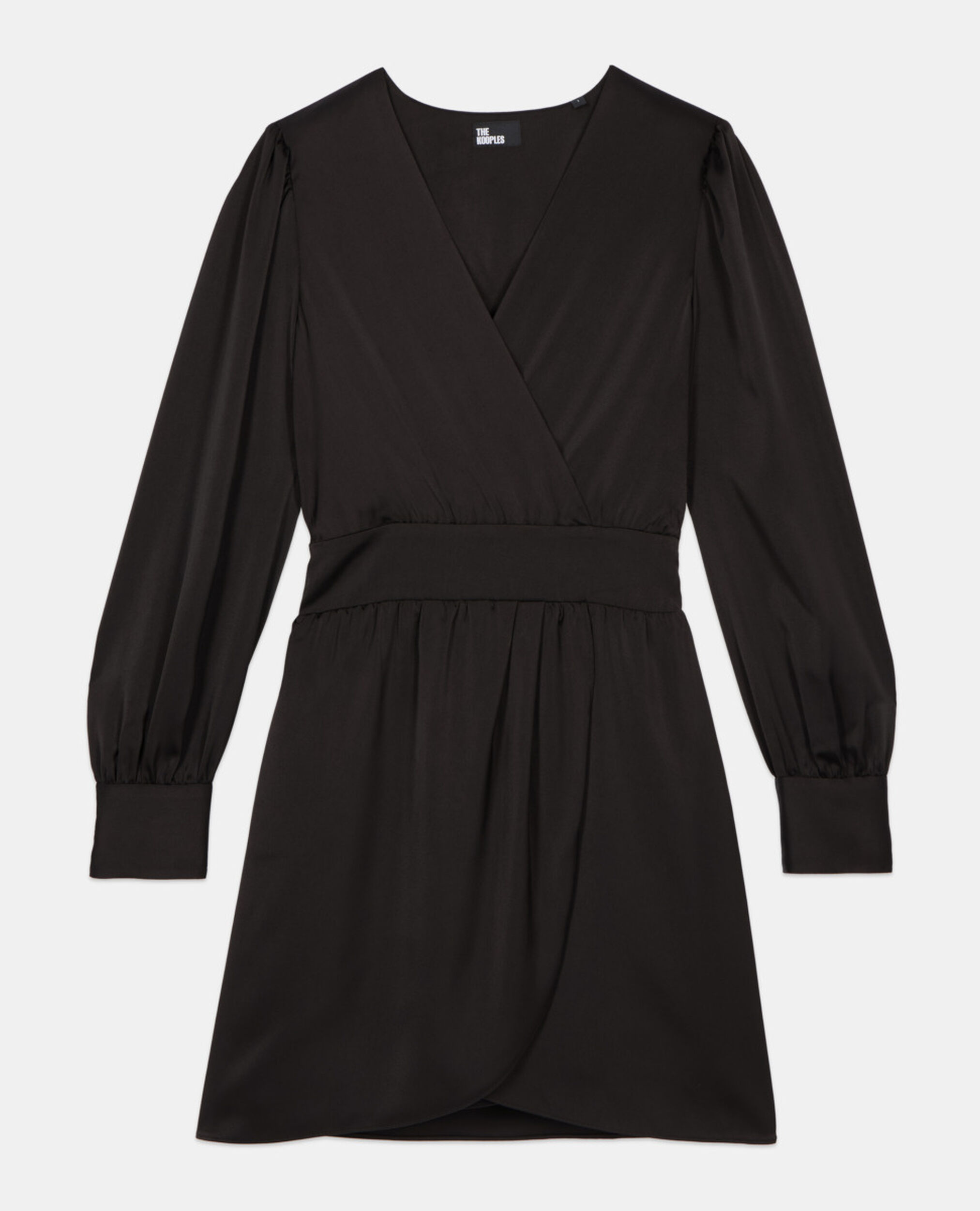 Robe courte noire, BLACK, hi-res image number null