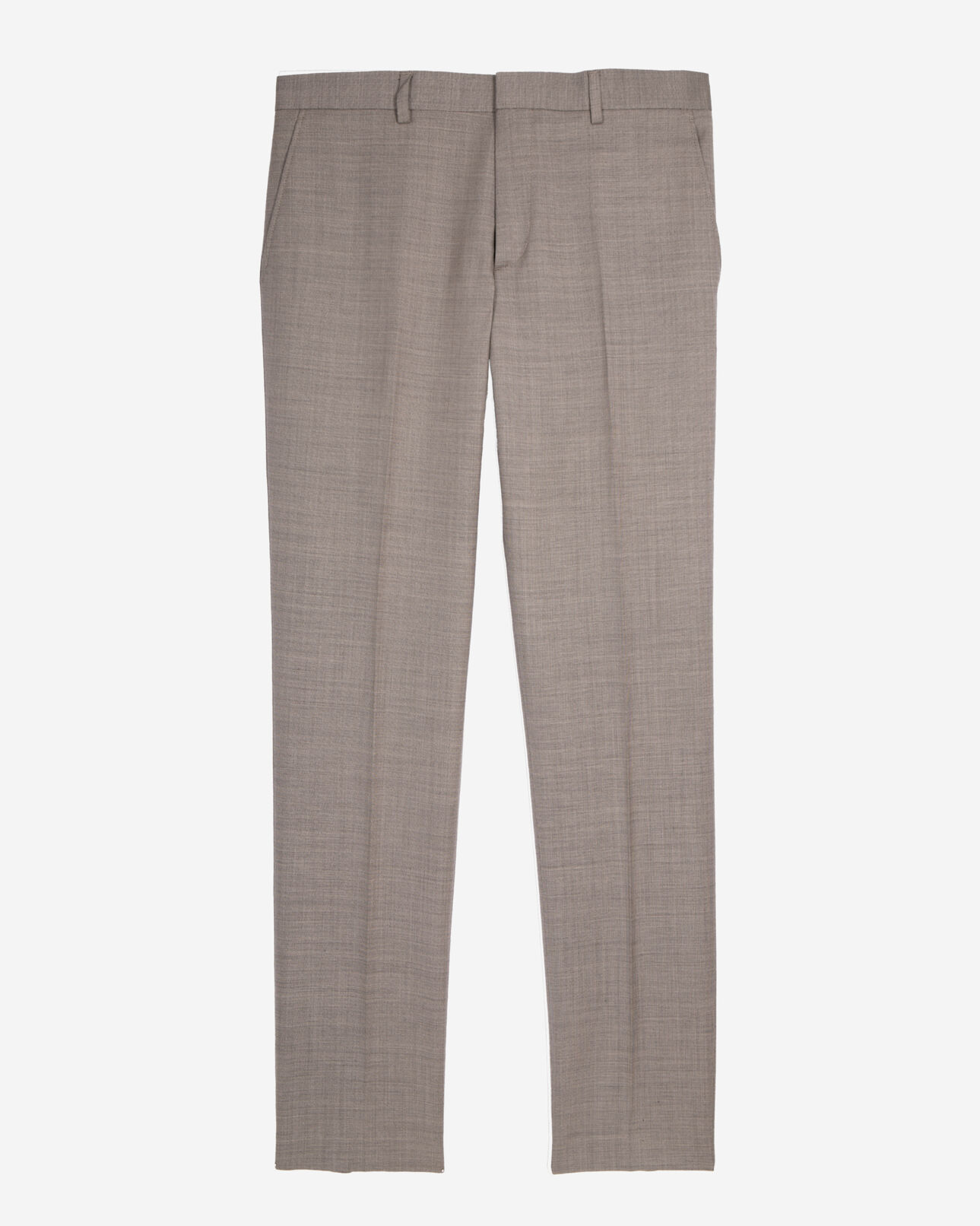 The Kooples MEN BEIGE beige wool suit trousers