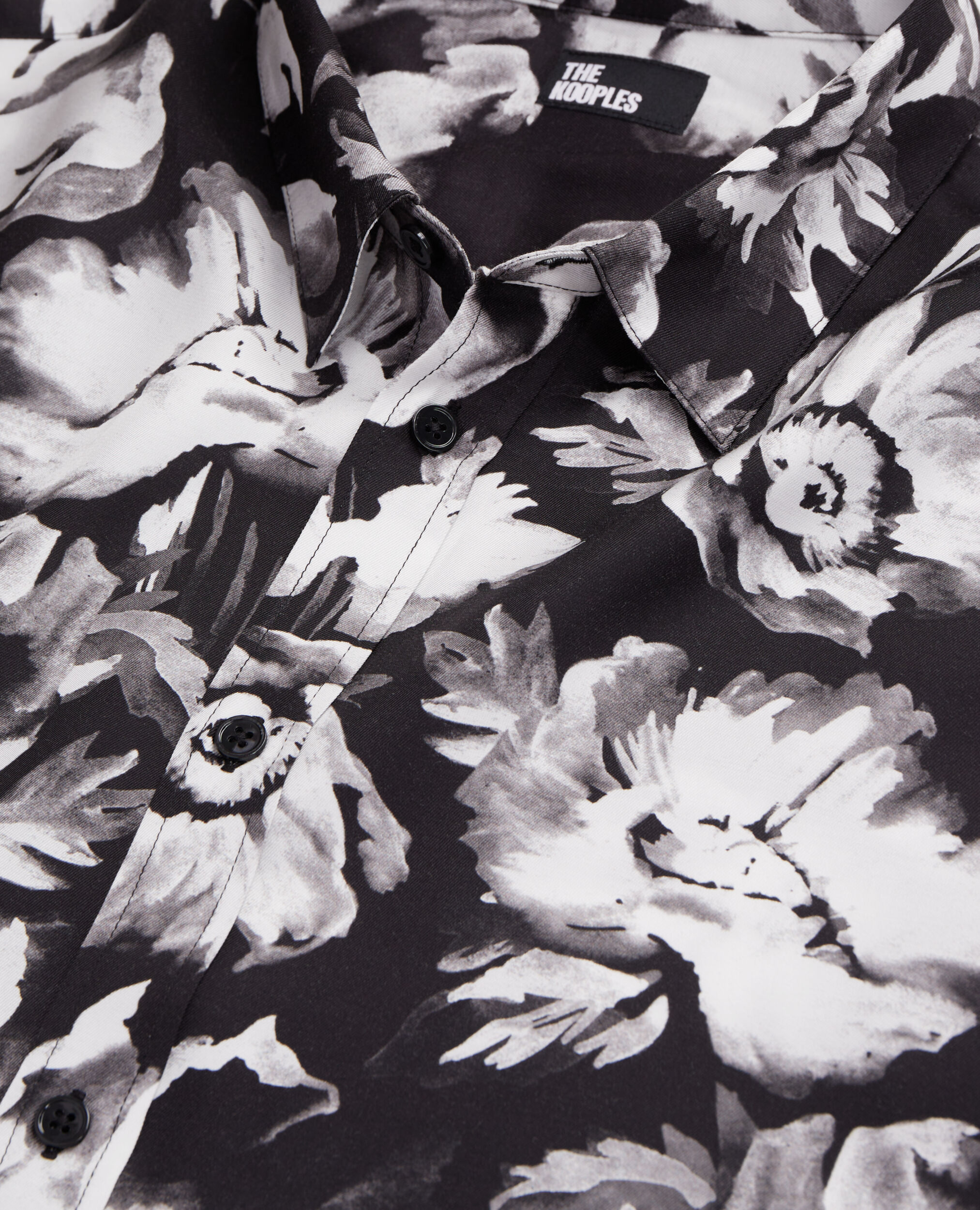 Camisa estampada, BLACK WHITE, hi-res image number null