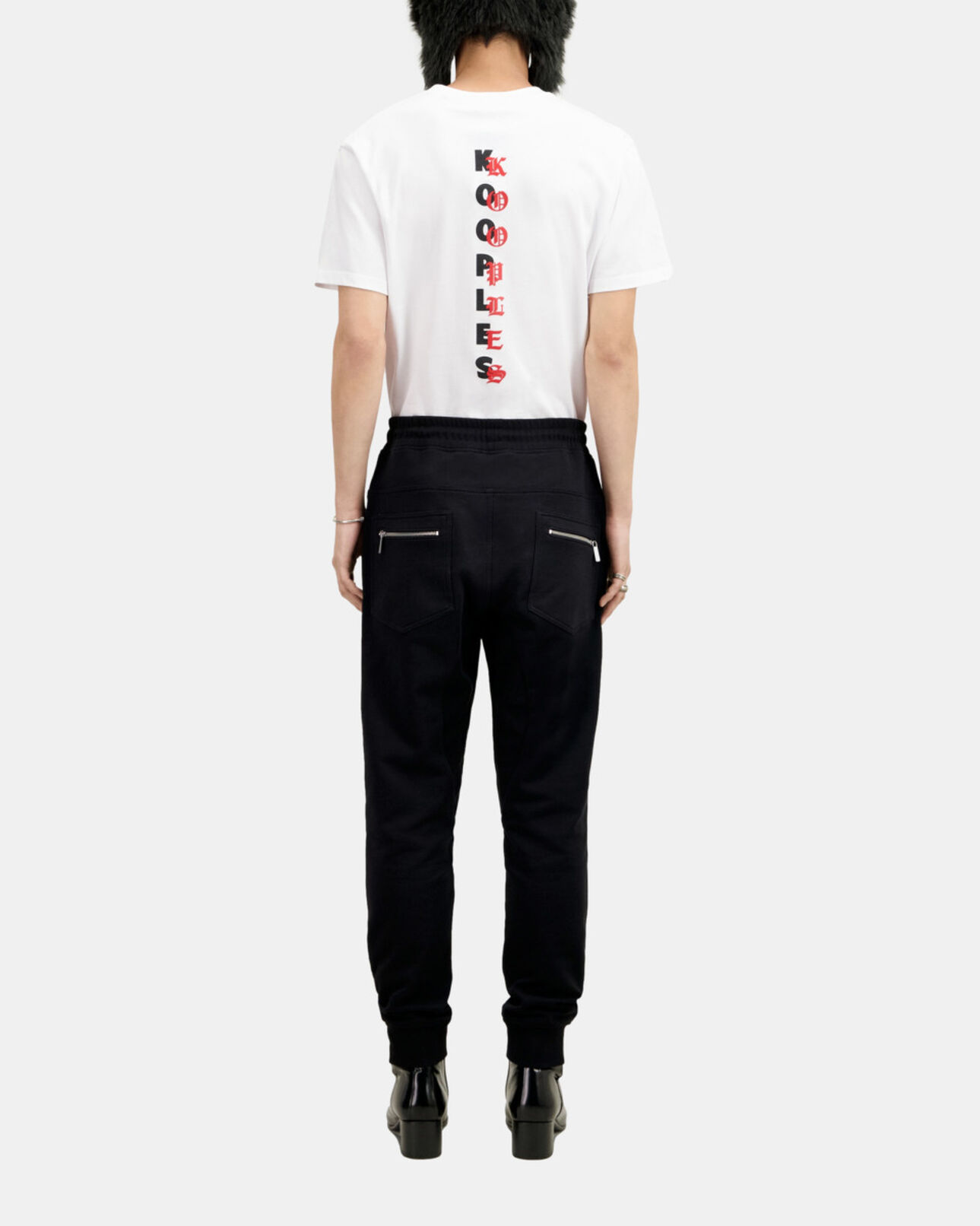 The Kooples HOMME BLACK jogging noir