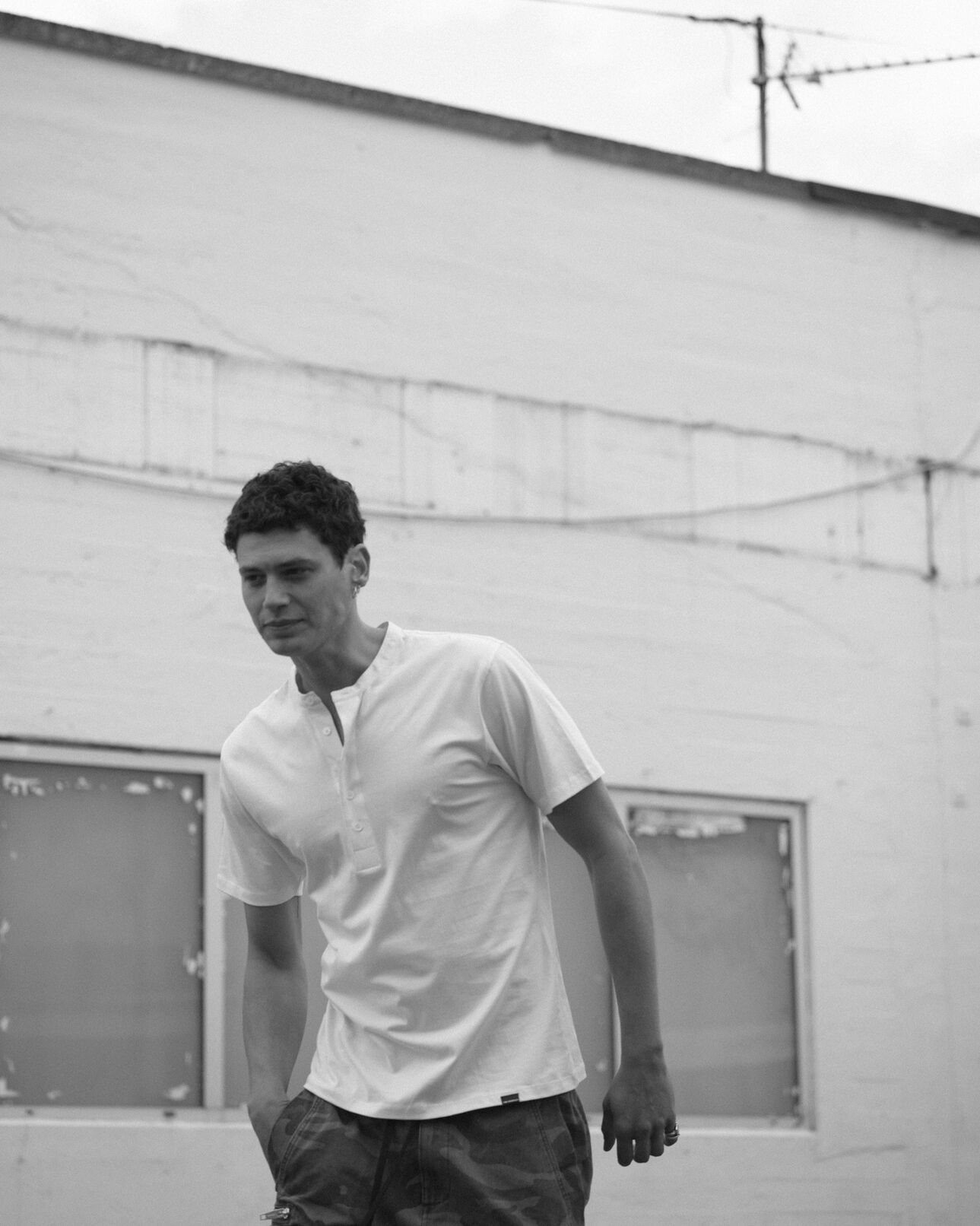 The Kooples HOMME OFF WHITE t-shirt