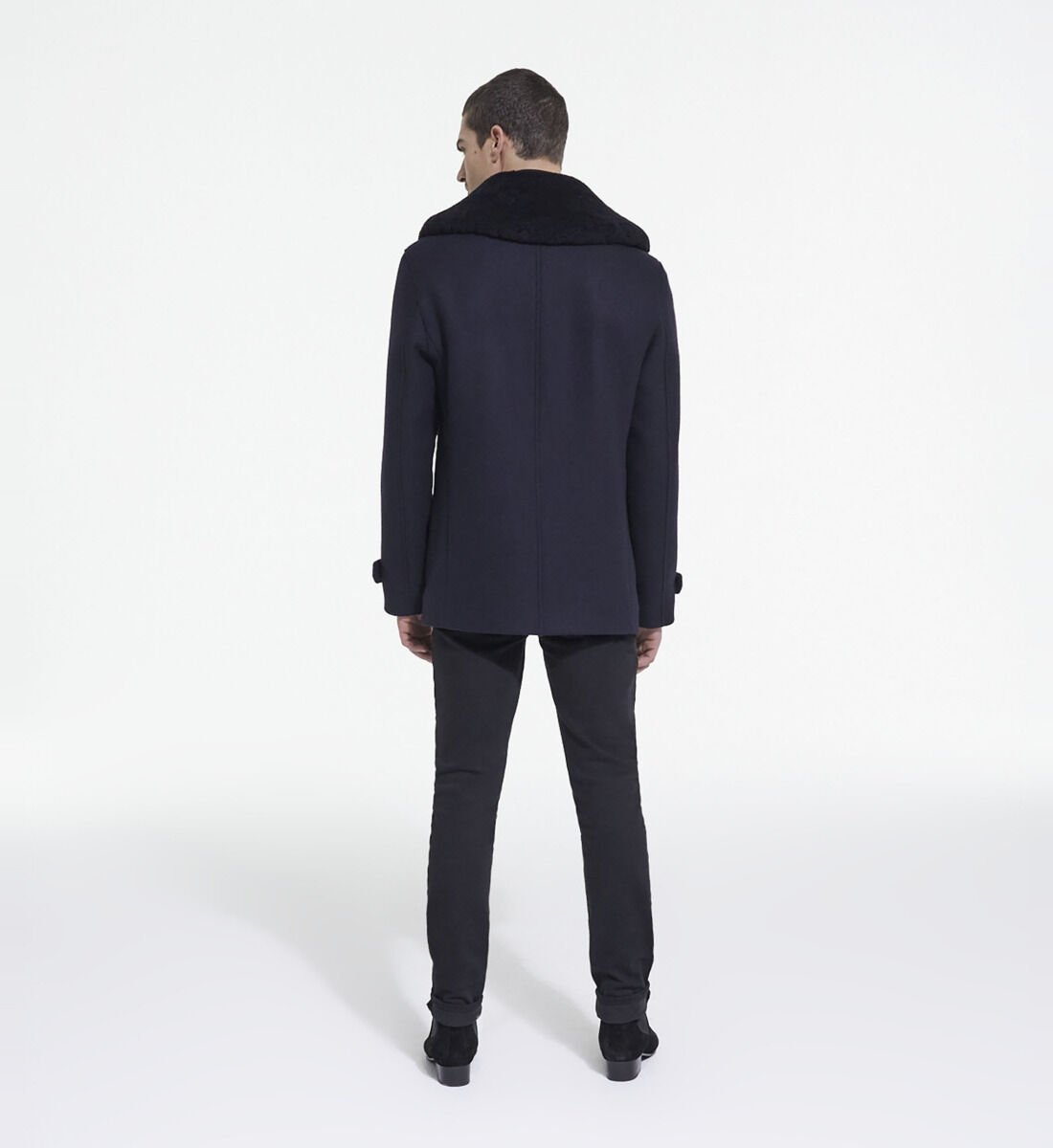 Manteau laine marine 2025