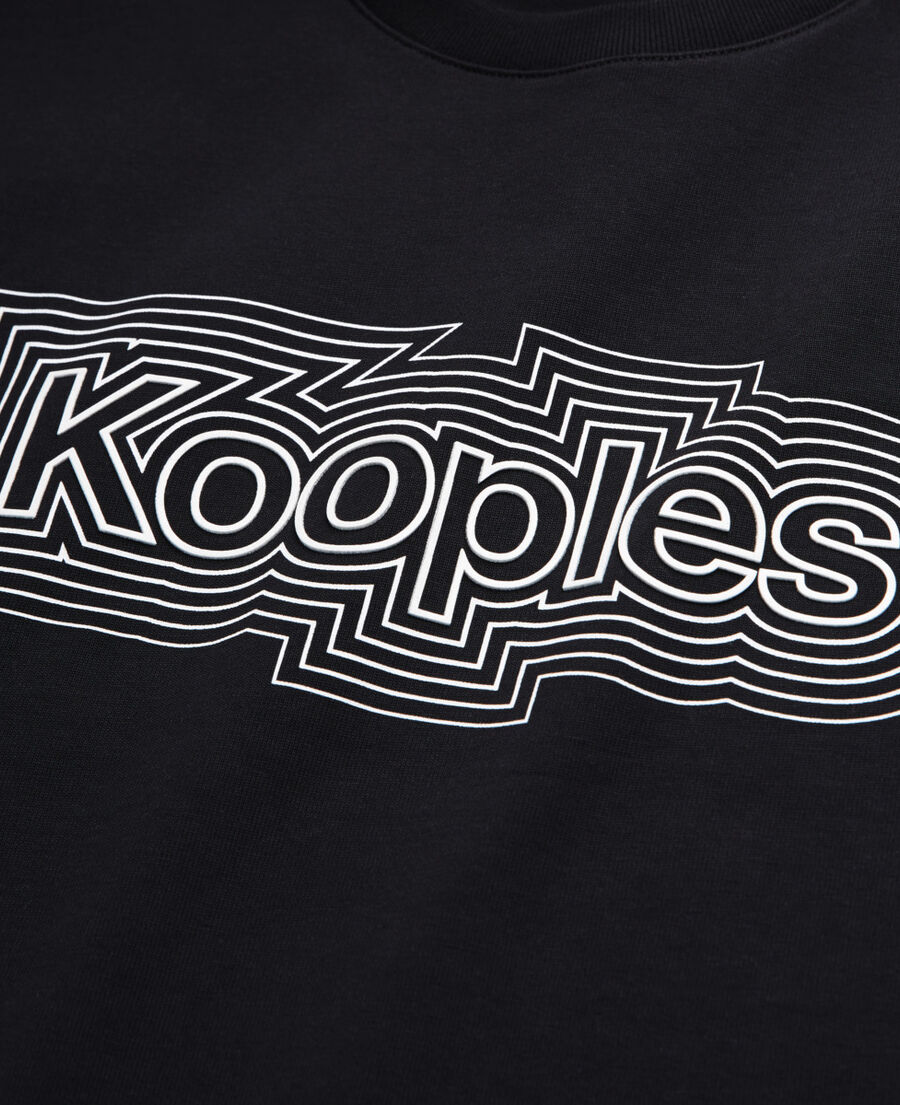 t-shirt logo noir
