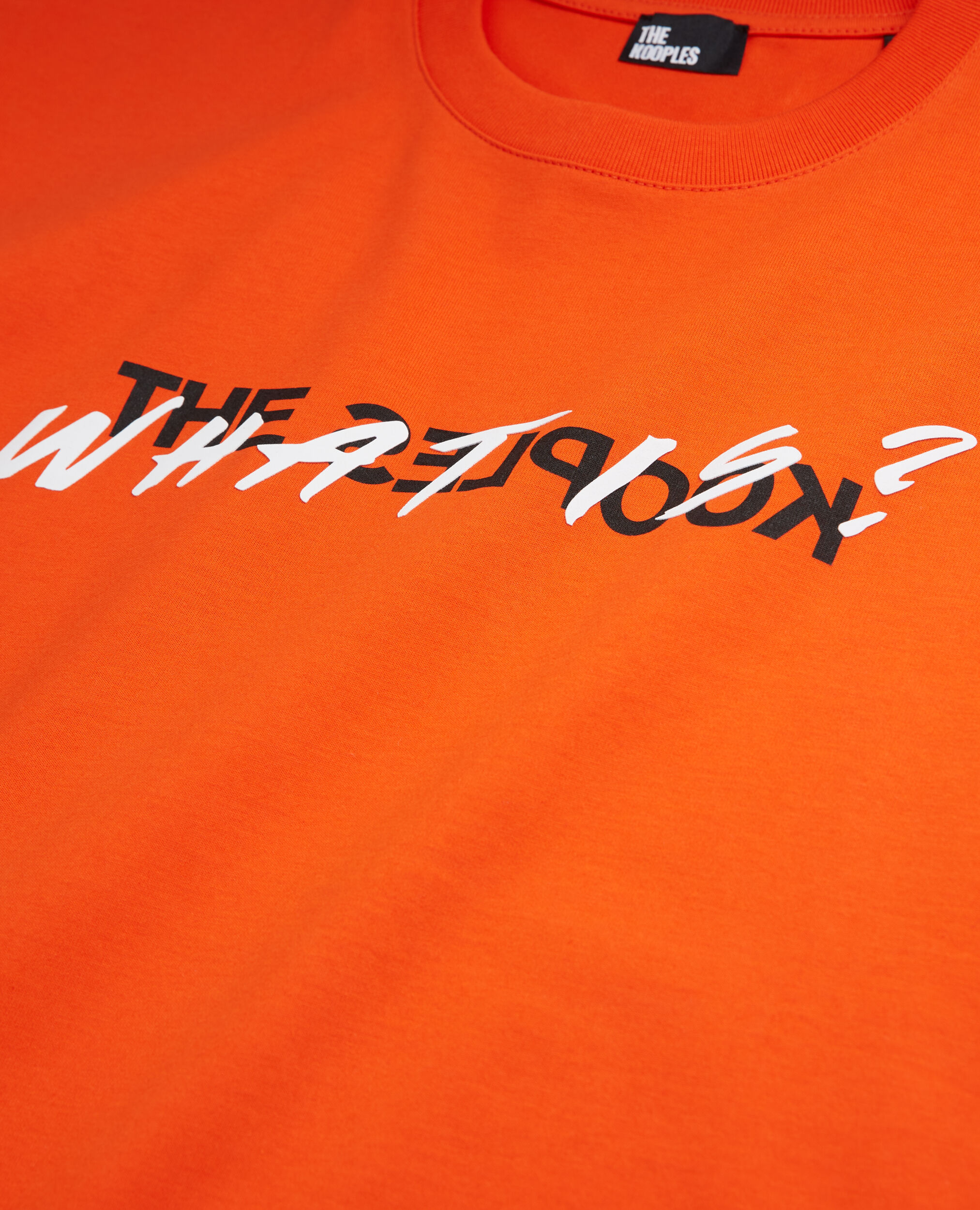 Tee shirt sales orange fluo