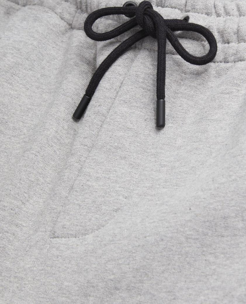 The Kooples HOMME GREY MELANGE jogging biker gris