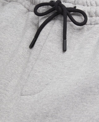 The Kooples HOMME GREY MELANGE jogging biker gris