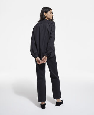 The Kooples F BLACK black embroidered shirt