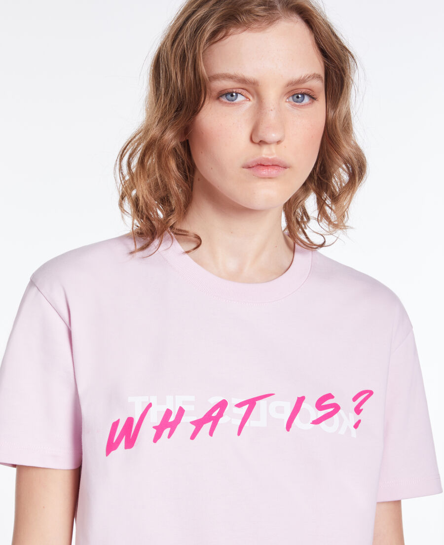 women's pink what is t-shirt
