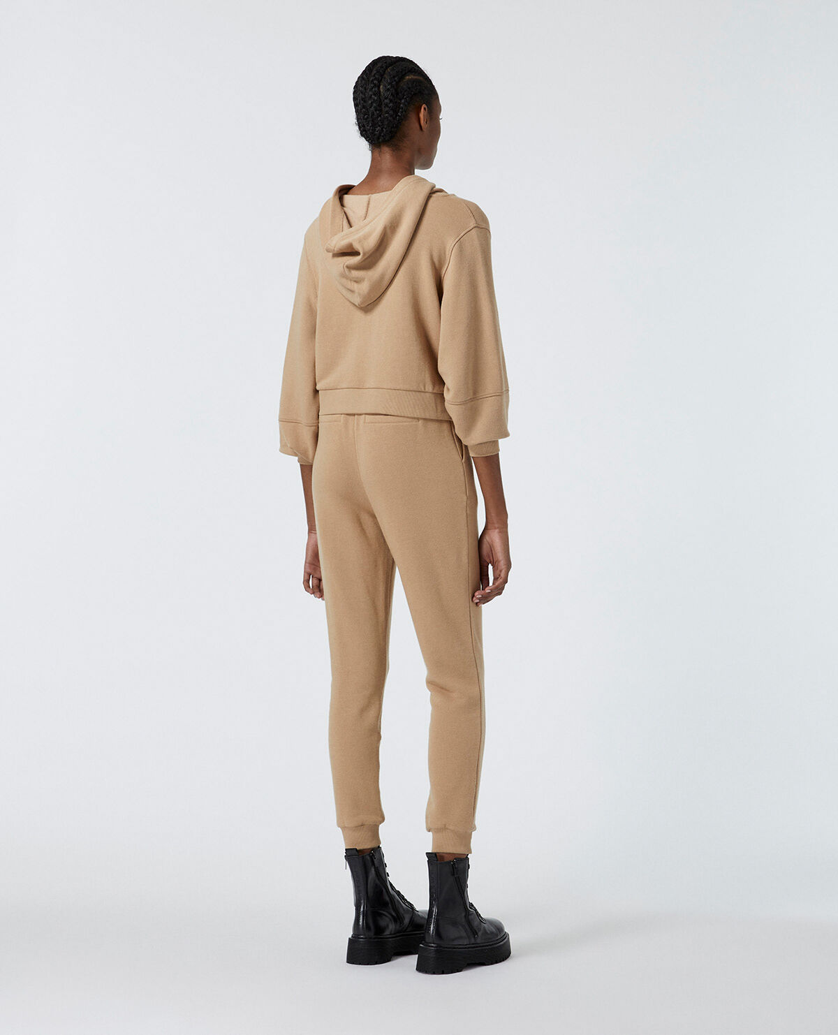 Camel colored joggers best sale