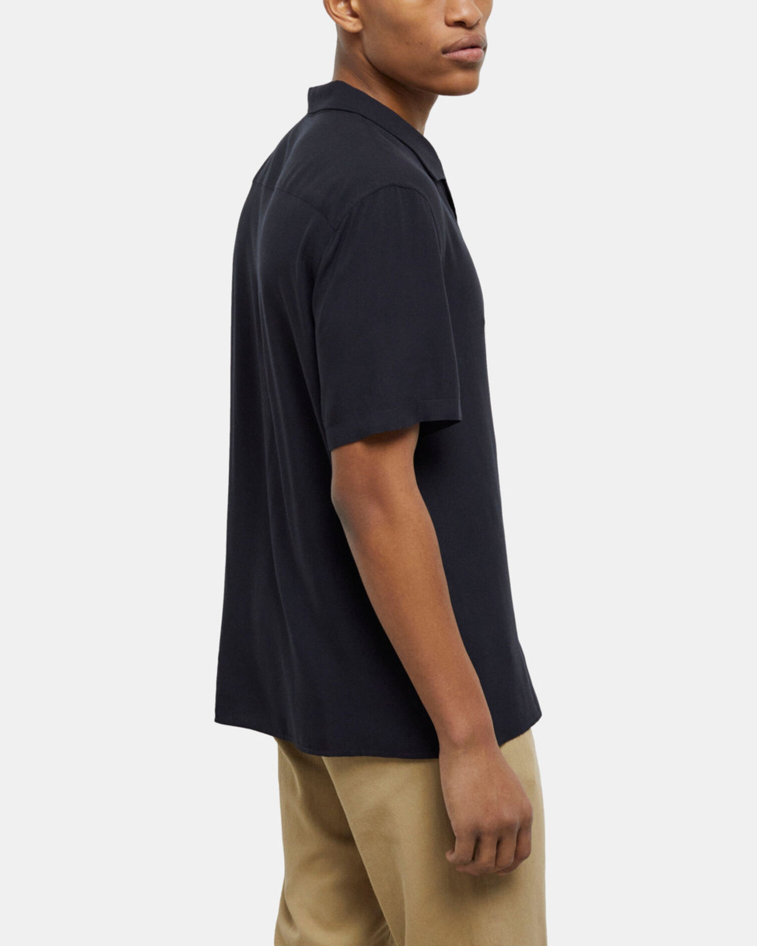 Camisa informal azul marino, NAVY, hi-res image number null
