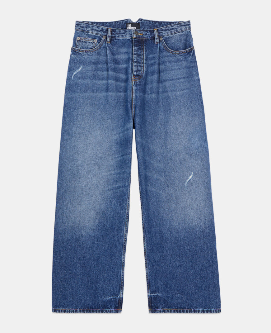 The Kooples HOMBRE BLUE ELECTRIC vaqueros anchos azul oscuro
