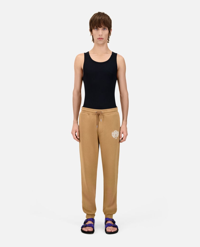 The Kooples HOMME LIGHT BROWN jogging logo camel