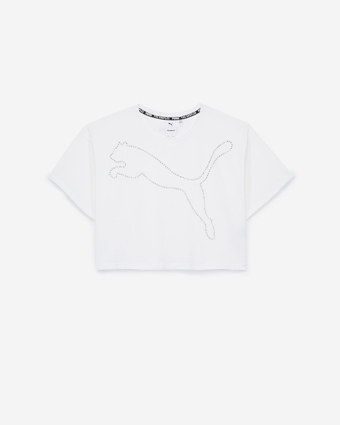The Kooples FEMME WHITE top fluide blanc logo puma
