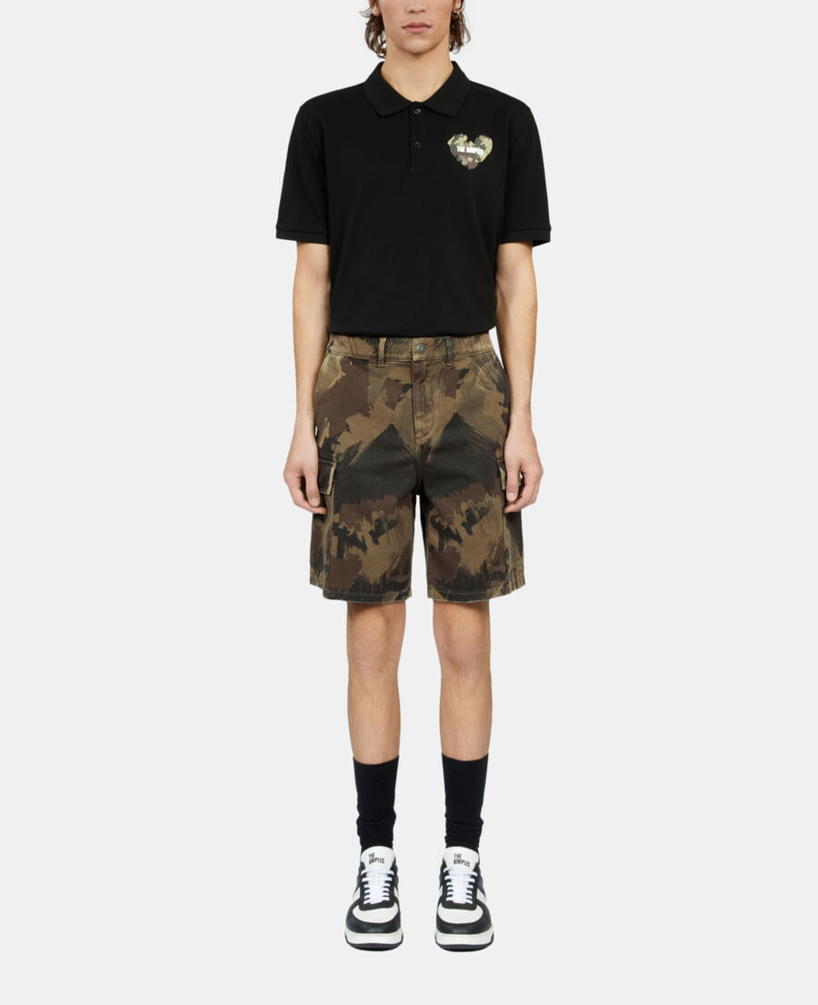 The Kooples H CAMOUFLAGE camouflage cargo shorts
