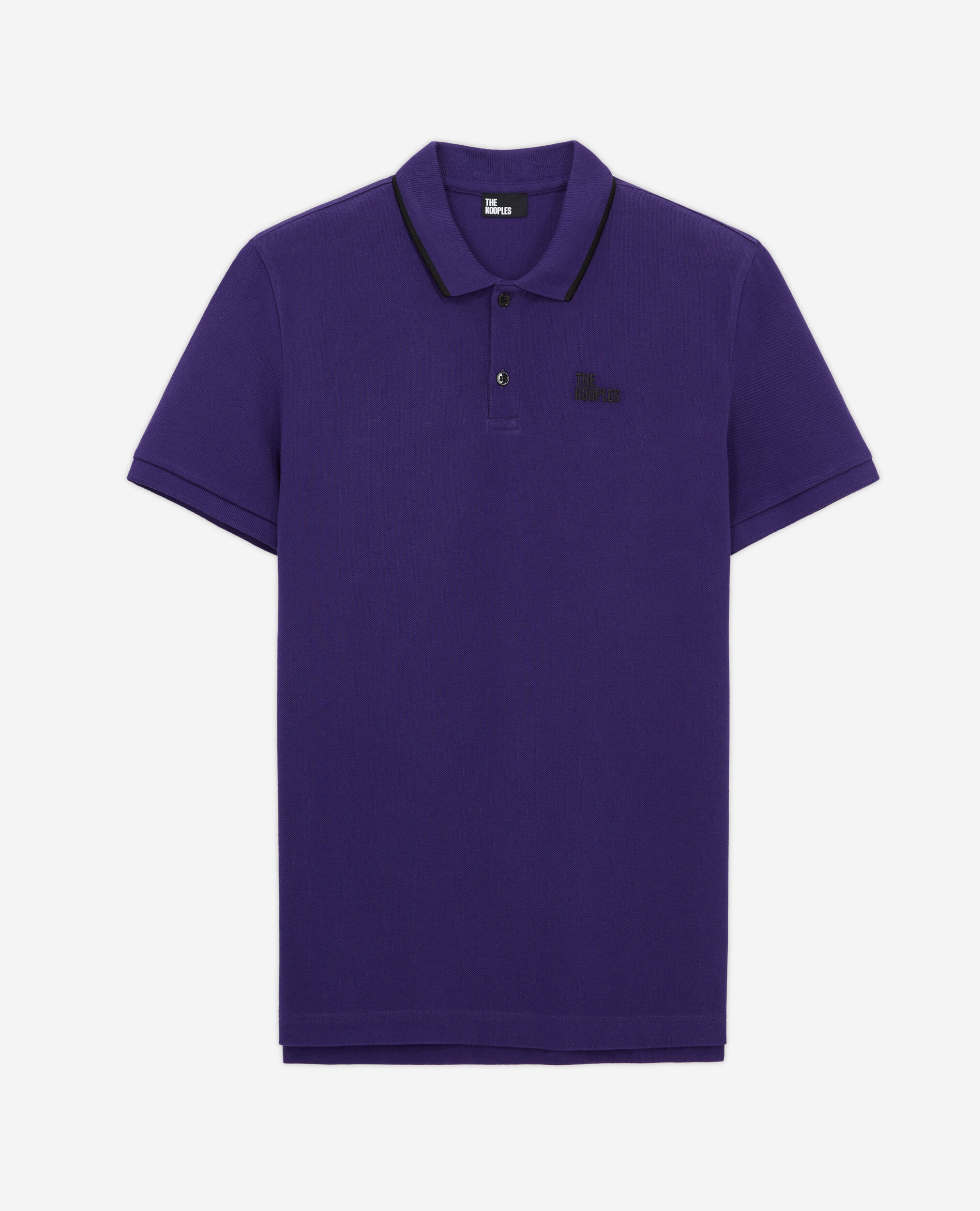 Camisa polo logotipo violeta, PURPLE, hi-res image number null