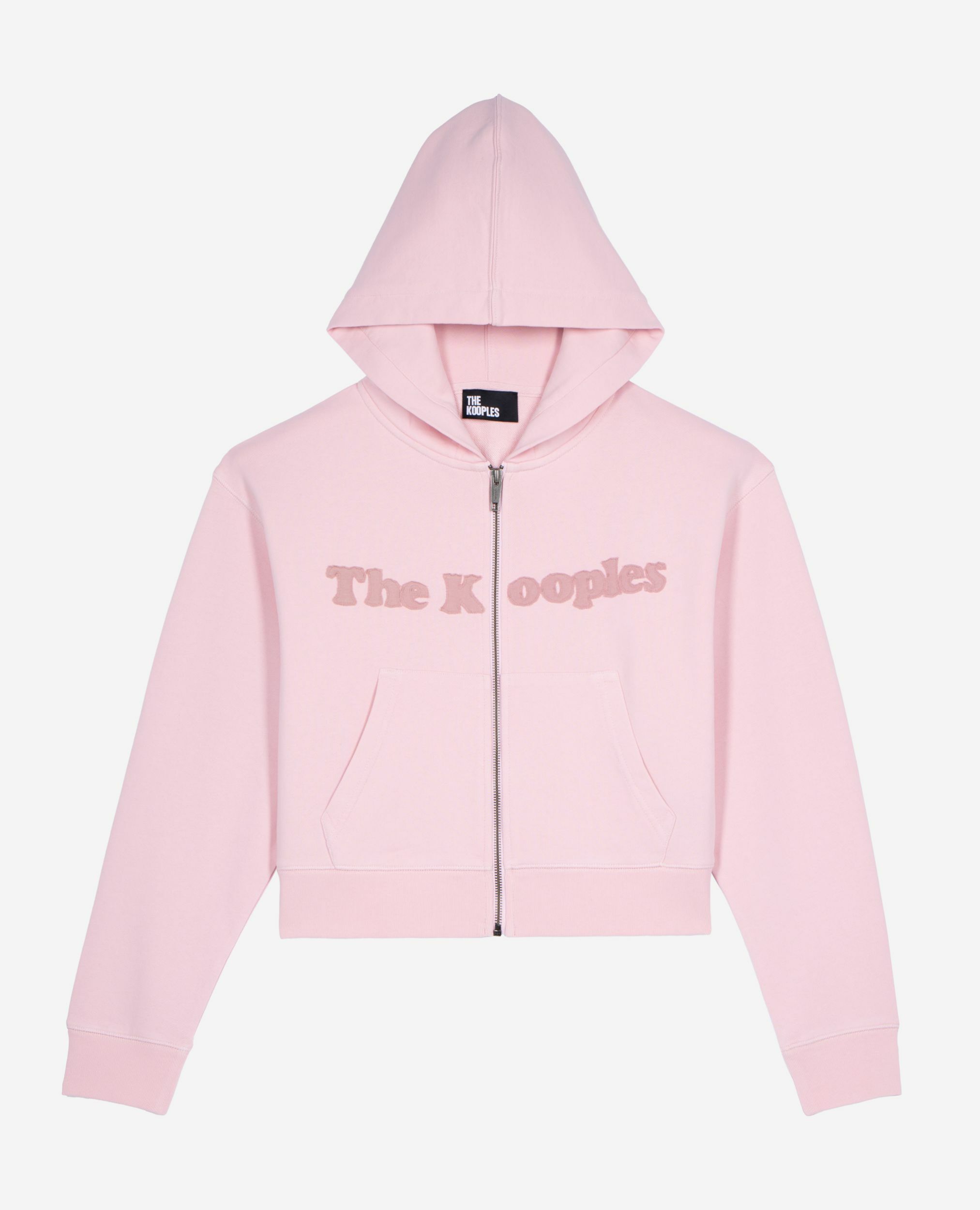 Pink logo hooded sweatshirt, LILA, hi-res image number null