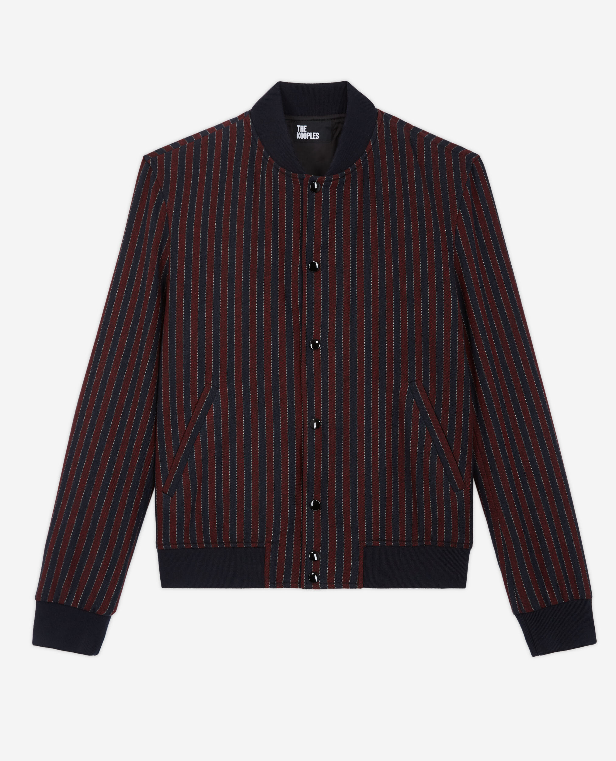 Striped jacket, BORDEAUX / NAVY, hi-res image number null