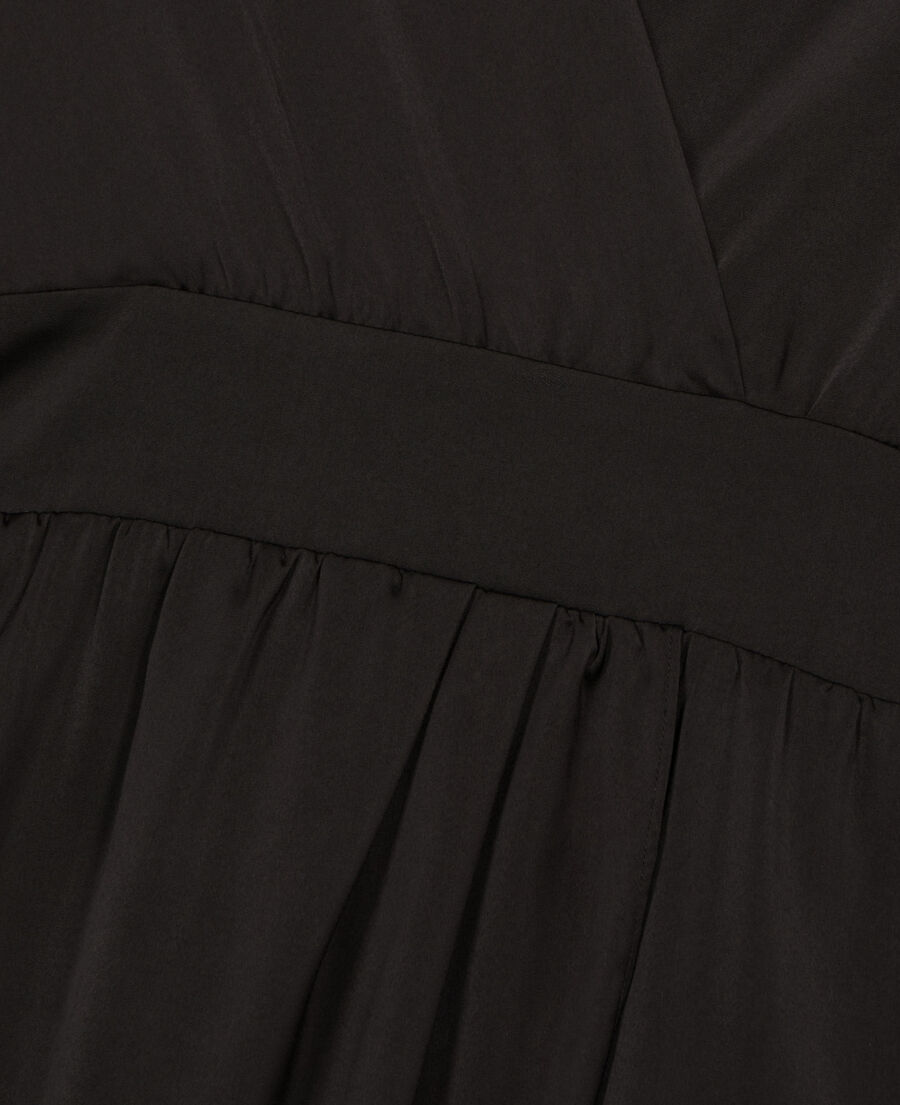 The Kooples FEMME BLACK robe courte noire