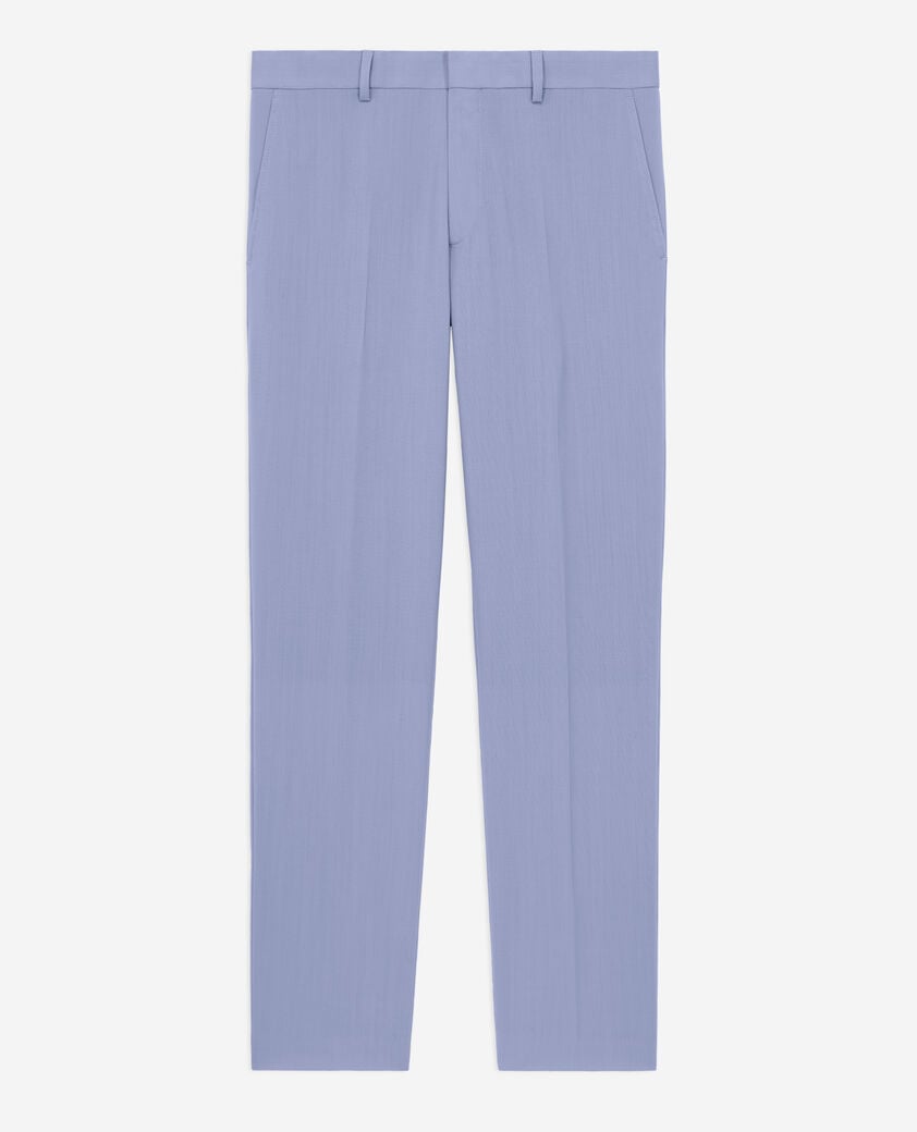 The Kooples HERREN LIGHT BLUE blaue fil-à-fil-anzughose aus wolle