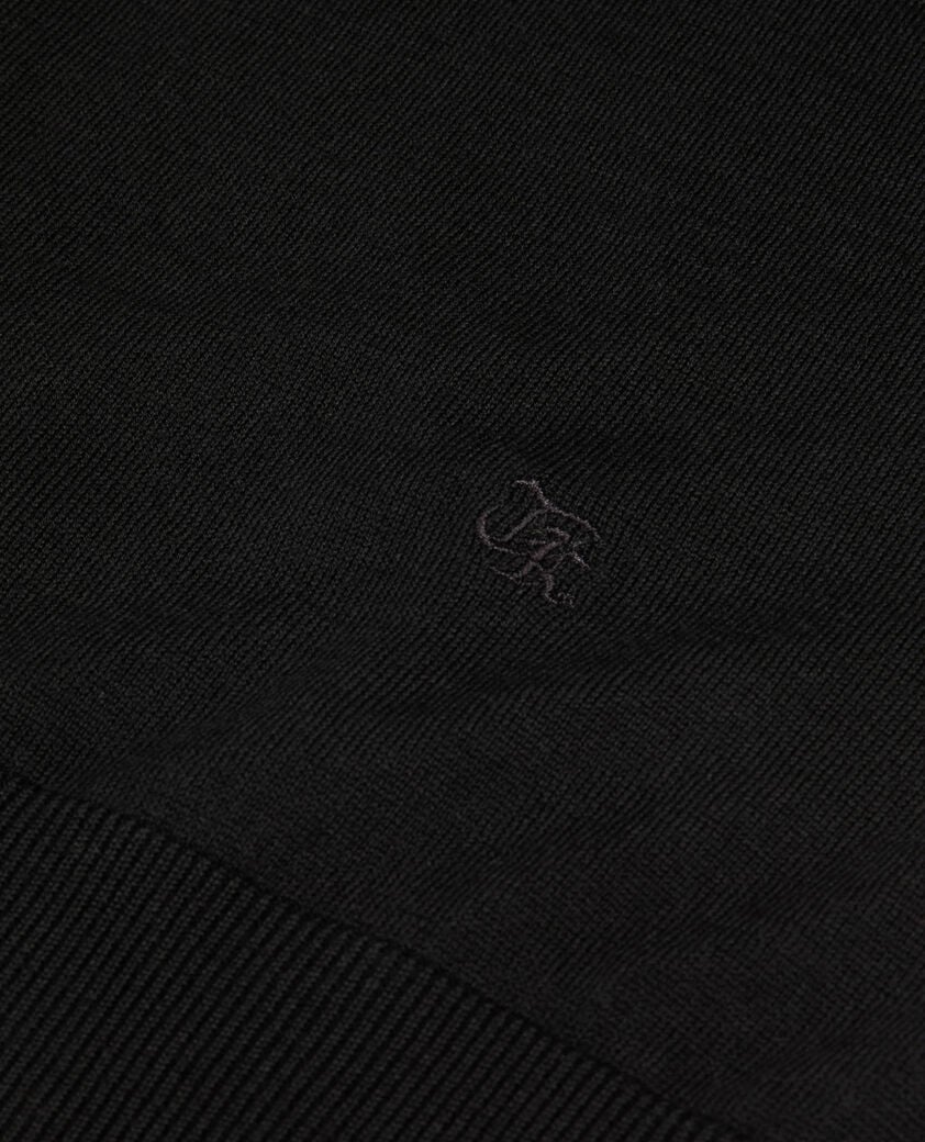 The Kooples MEN BLACK black wool sweater