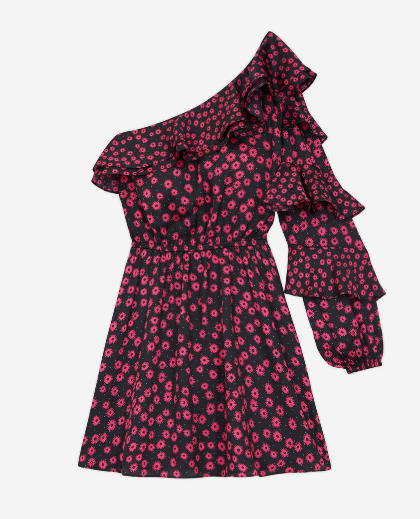 The Kooples WOMEN PINK short printed dress