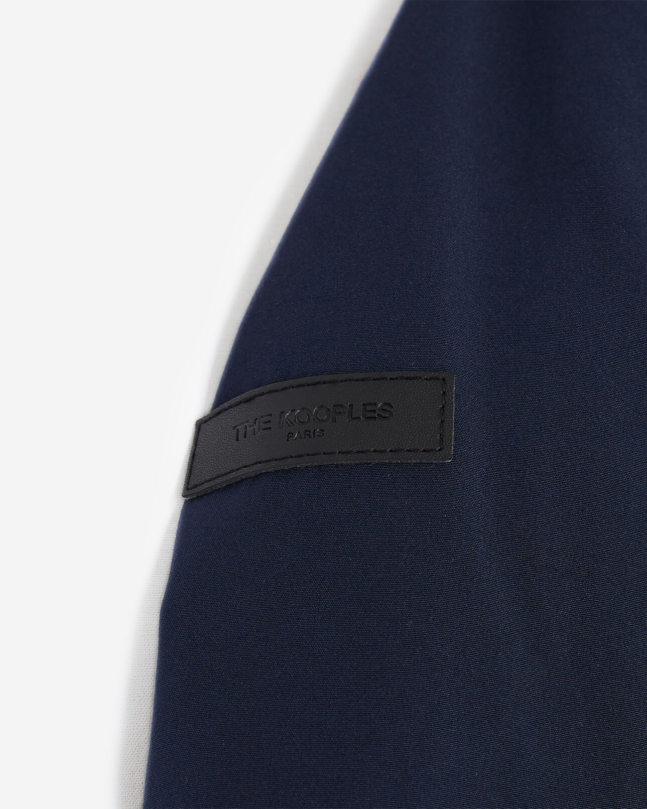 The Kooples MEN NAVY navy blue oversized parka