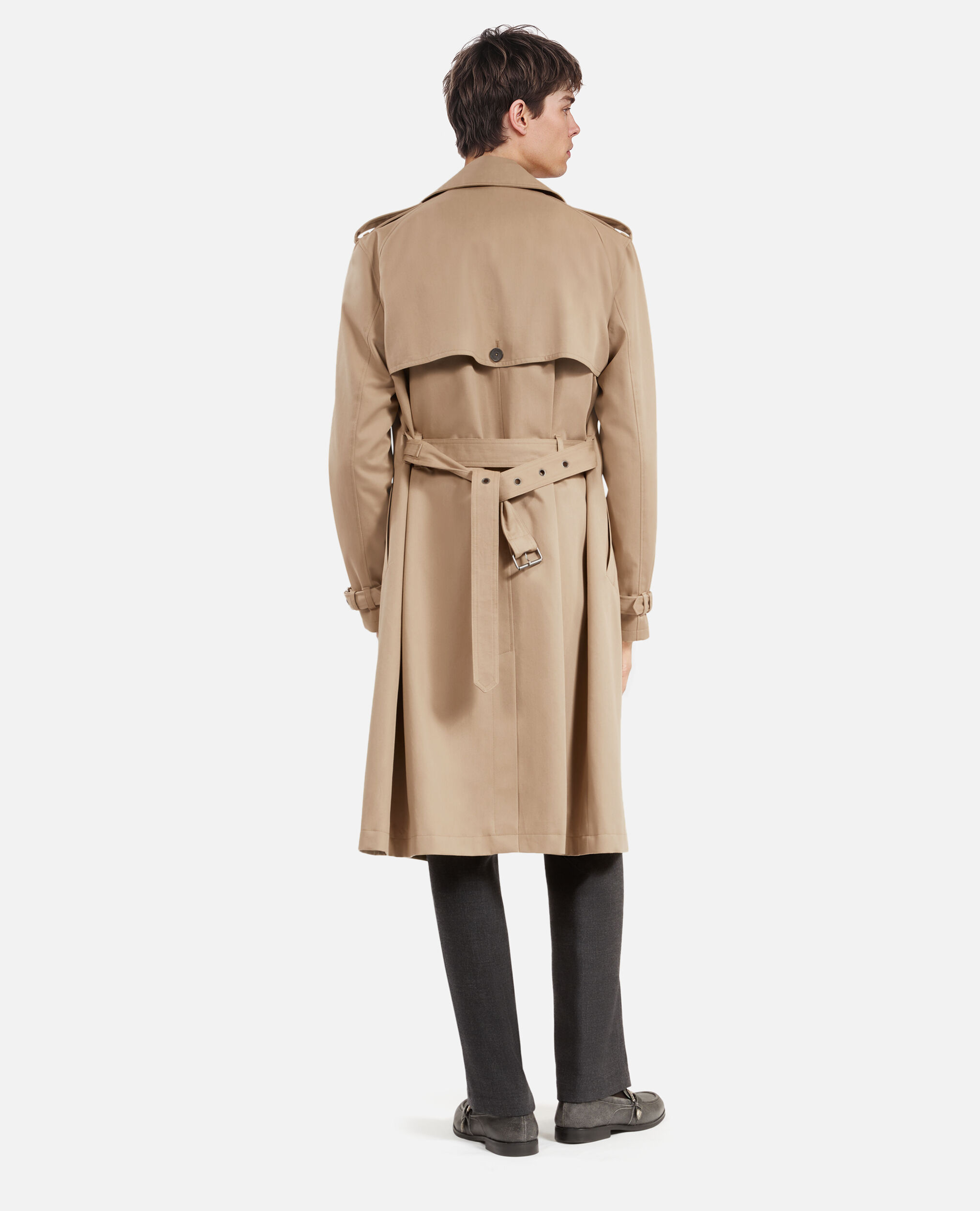 Trench coat mens full length best sale