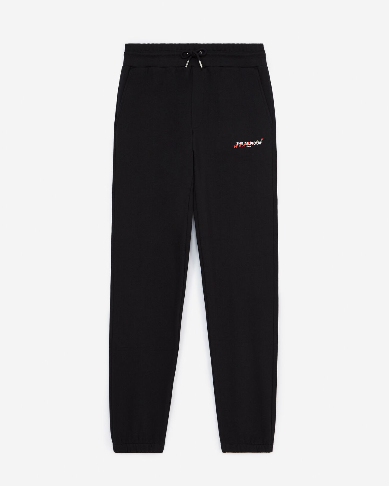 The Kooples FEMME BLACK jogging noir à petit logo the kooples