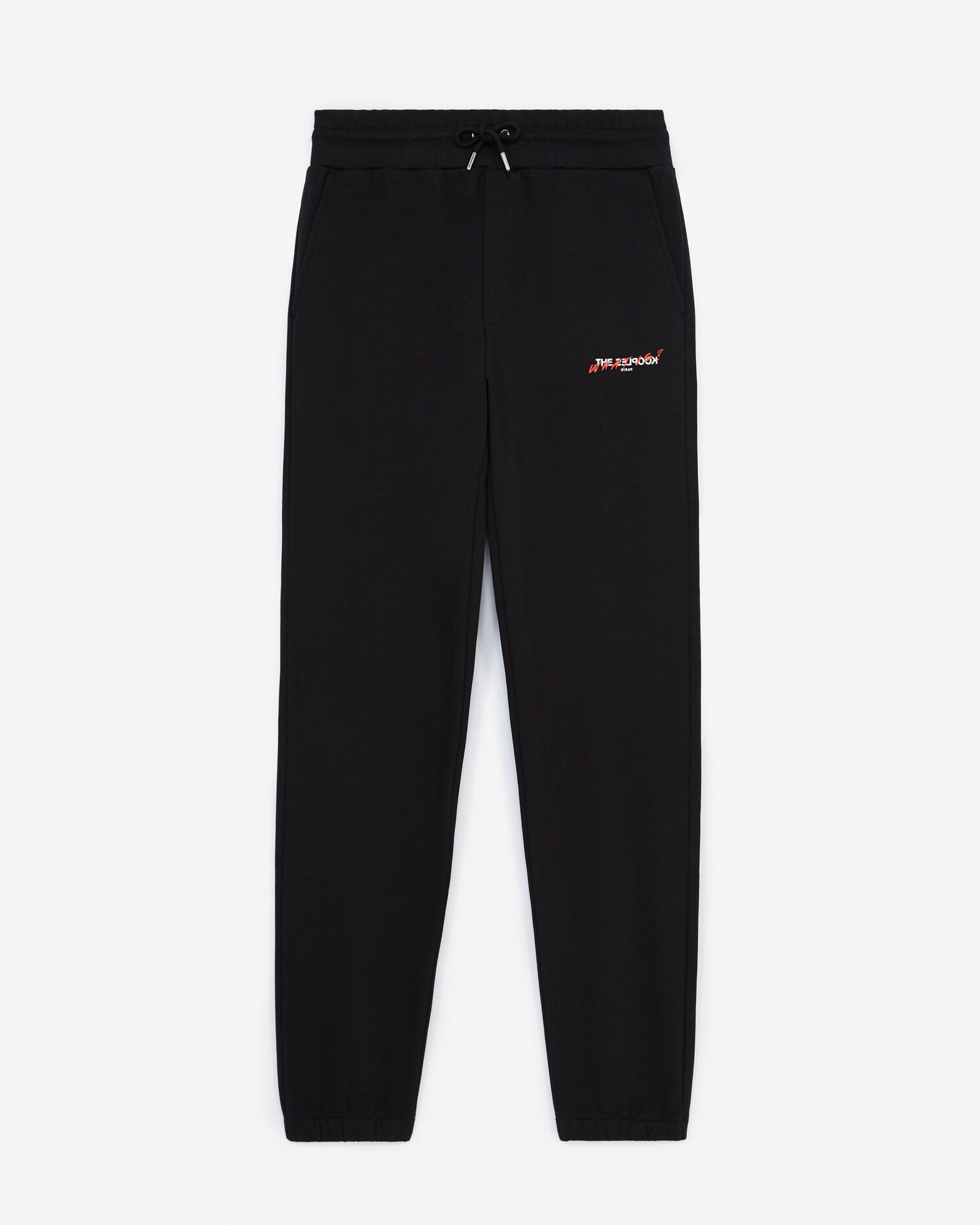 Jogging noir à petit logo The Kooples, BLACK, hi-res image number null