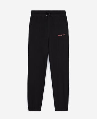 The Kooples FEMME BLACK jogging noir à petit logo the kooples