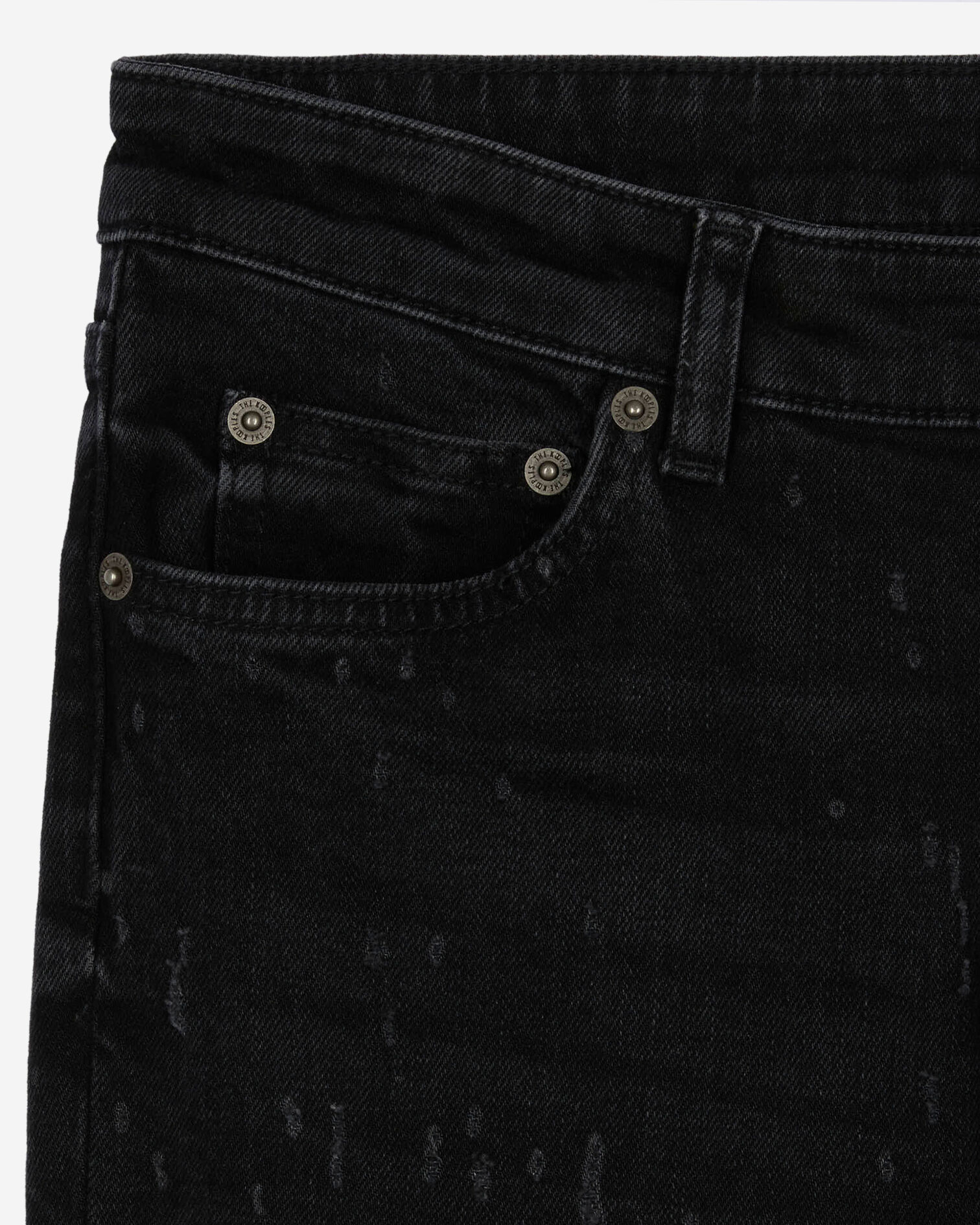 Schwarze Slim-Fit-Jeans, BLACK WASHED, hi-res image number null