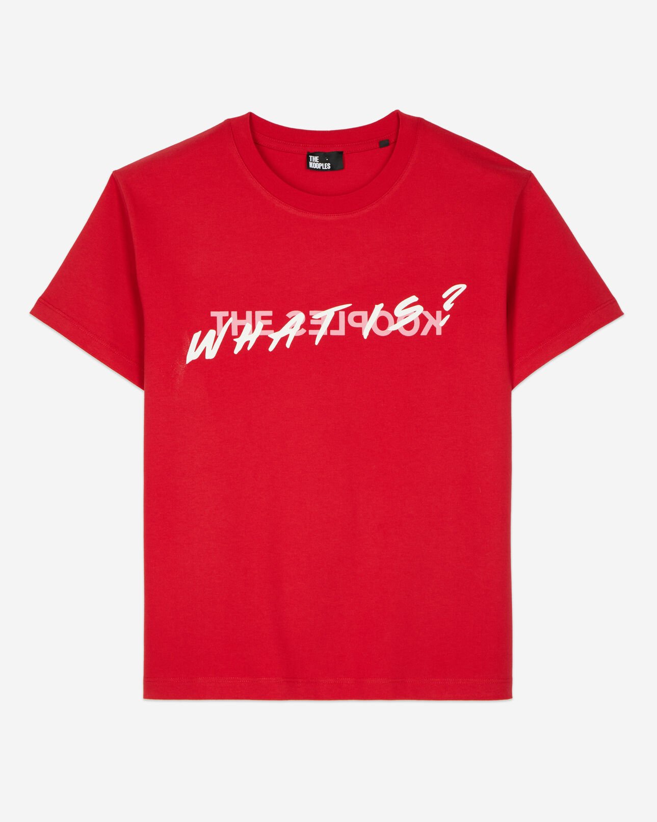 The Kooples WOMEN RED bright red what is t-shirt