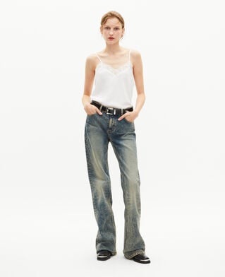 The Kooples WOMEN BLUE blue bootcut jeans