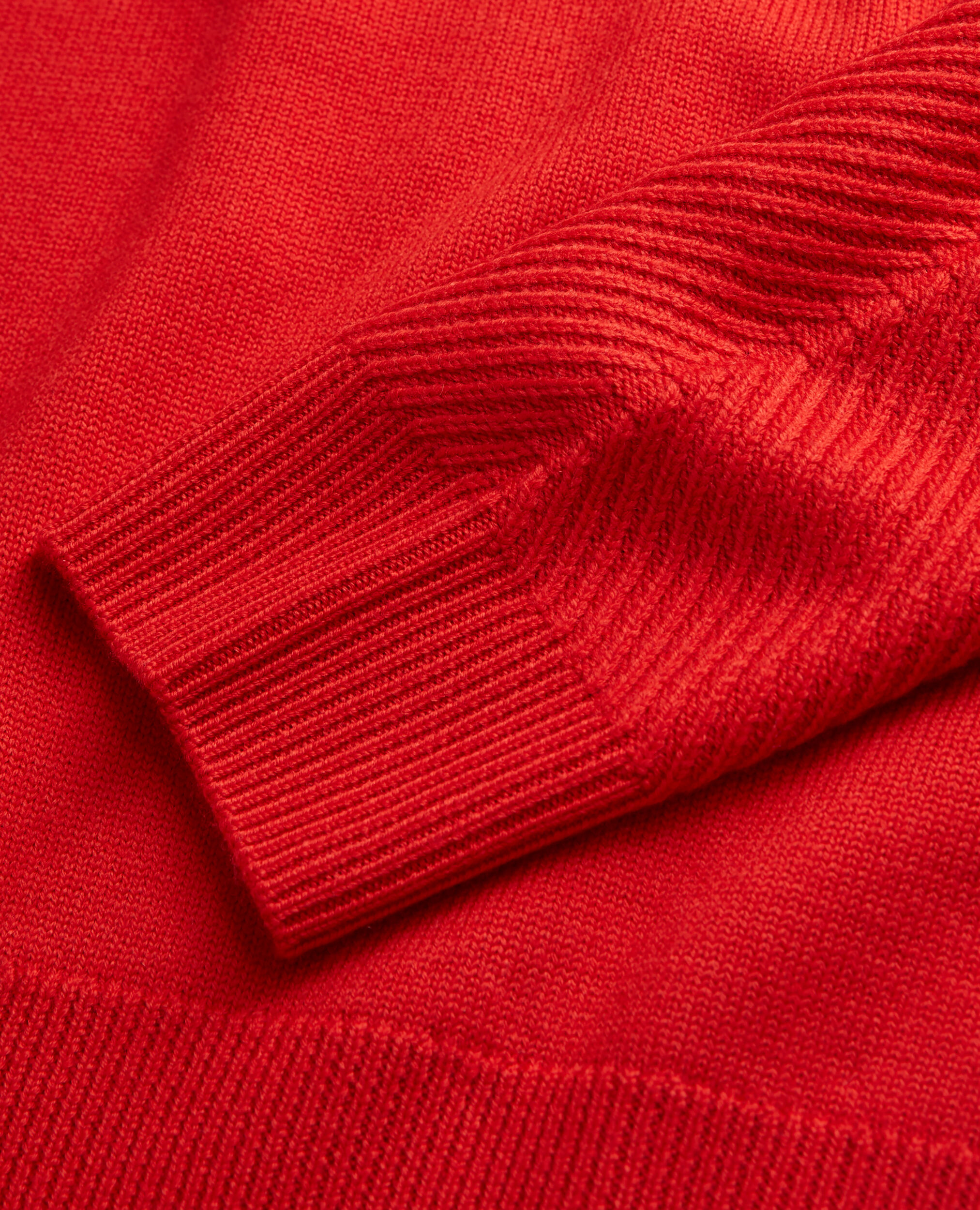 Red wool sweater, RED, hi-res image number null