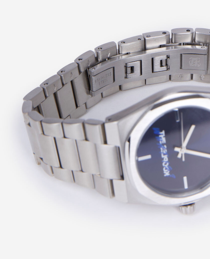 The Kooples MIXTE NAVY / SILVER montre what is argentée cadran bleu
