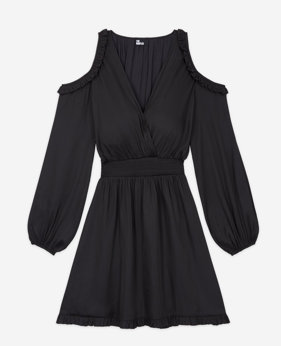 short black frilly dress
