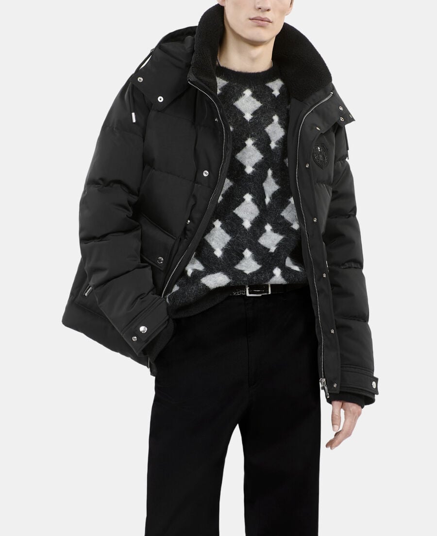 The Kooples HOMME BLACK doudoune blason noire