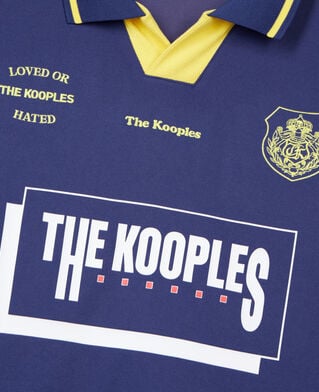 The Kooples H BLUE BRUT tk team blue polo t-shirt