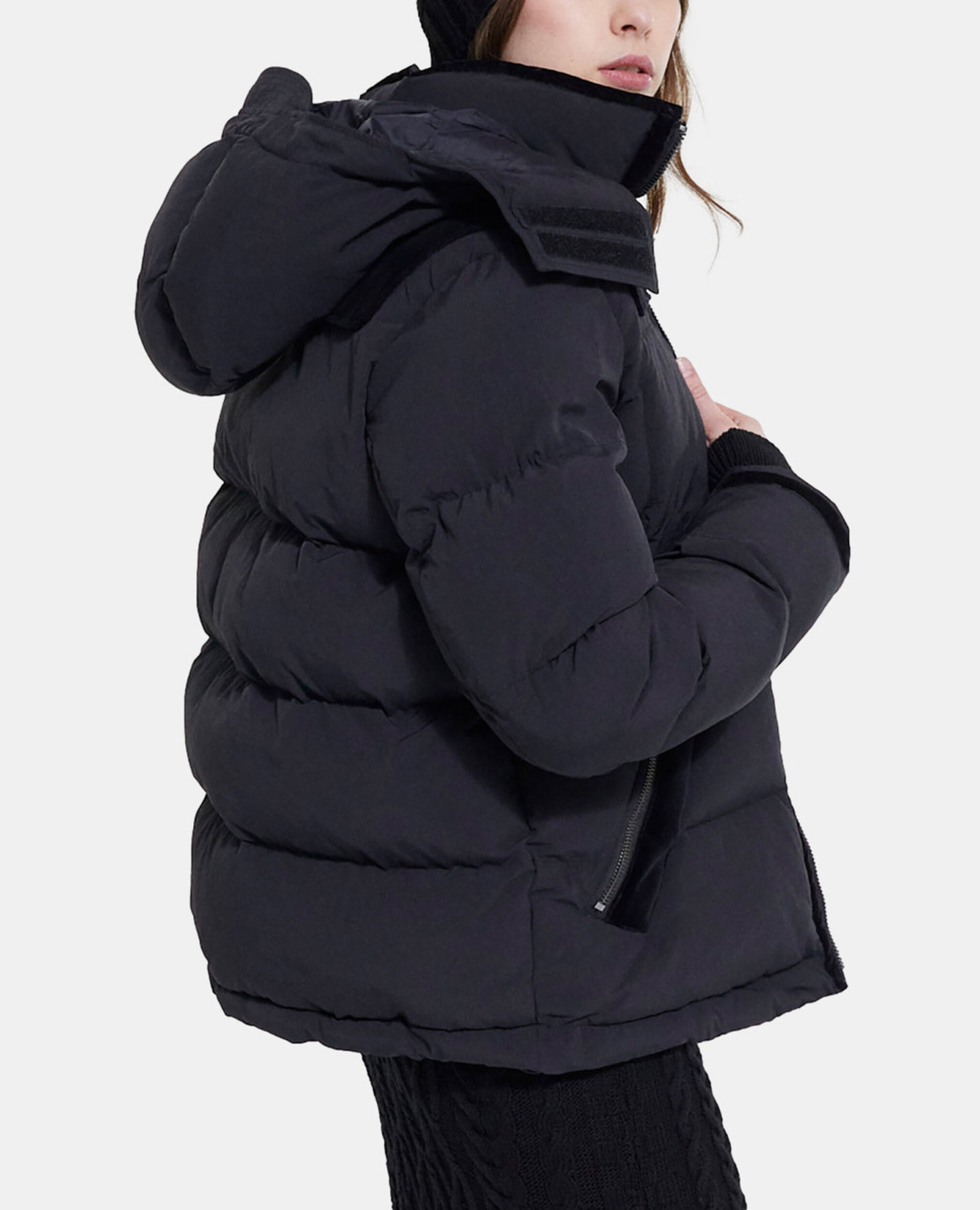 Doudoune noire, BLACK, hi-res image number null