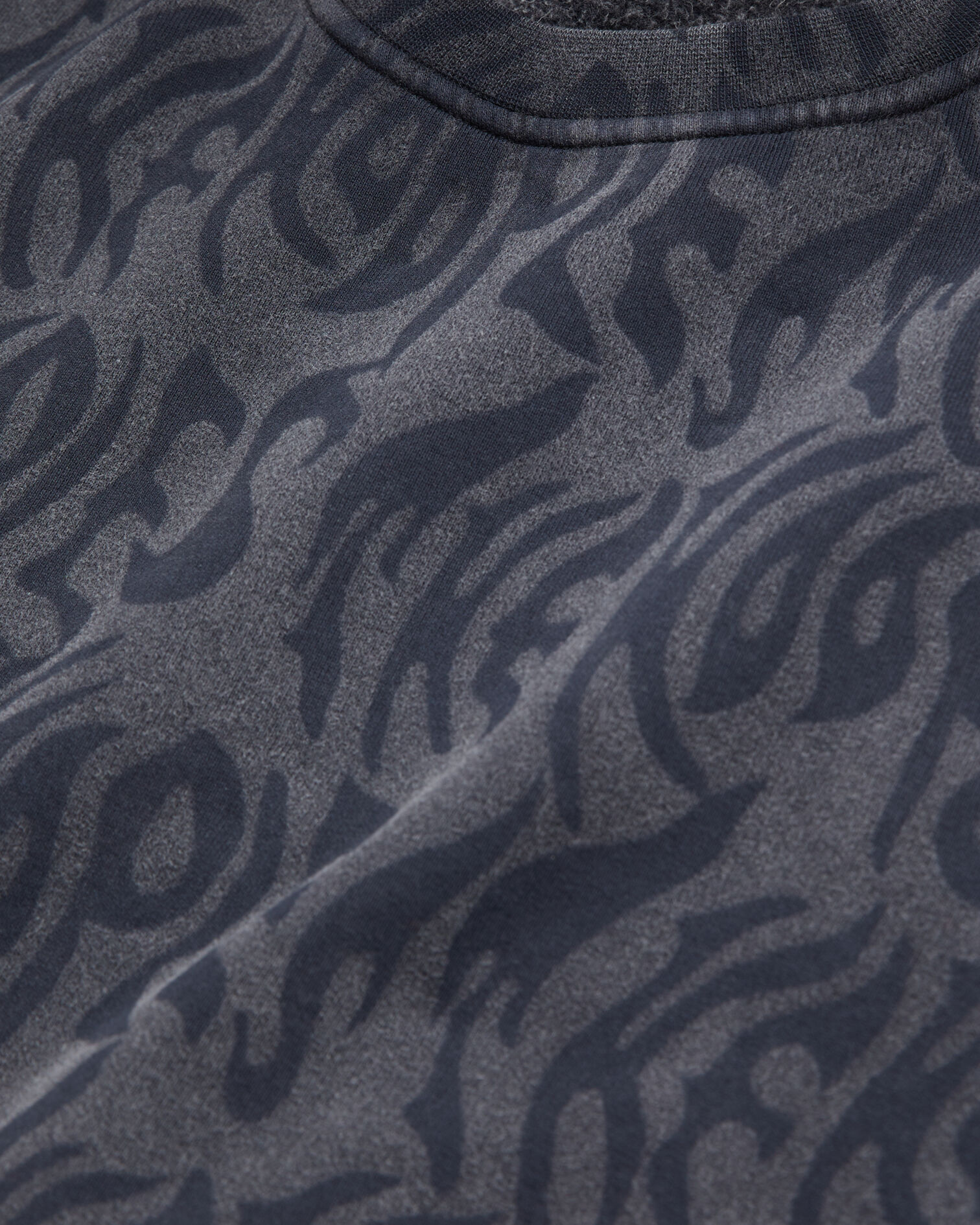 Sudadera estampada para hombre, BLACK WASHED, hi-res image number null