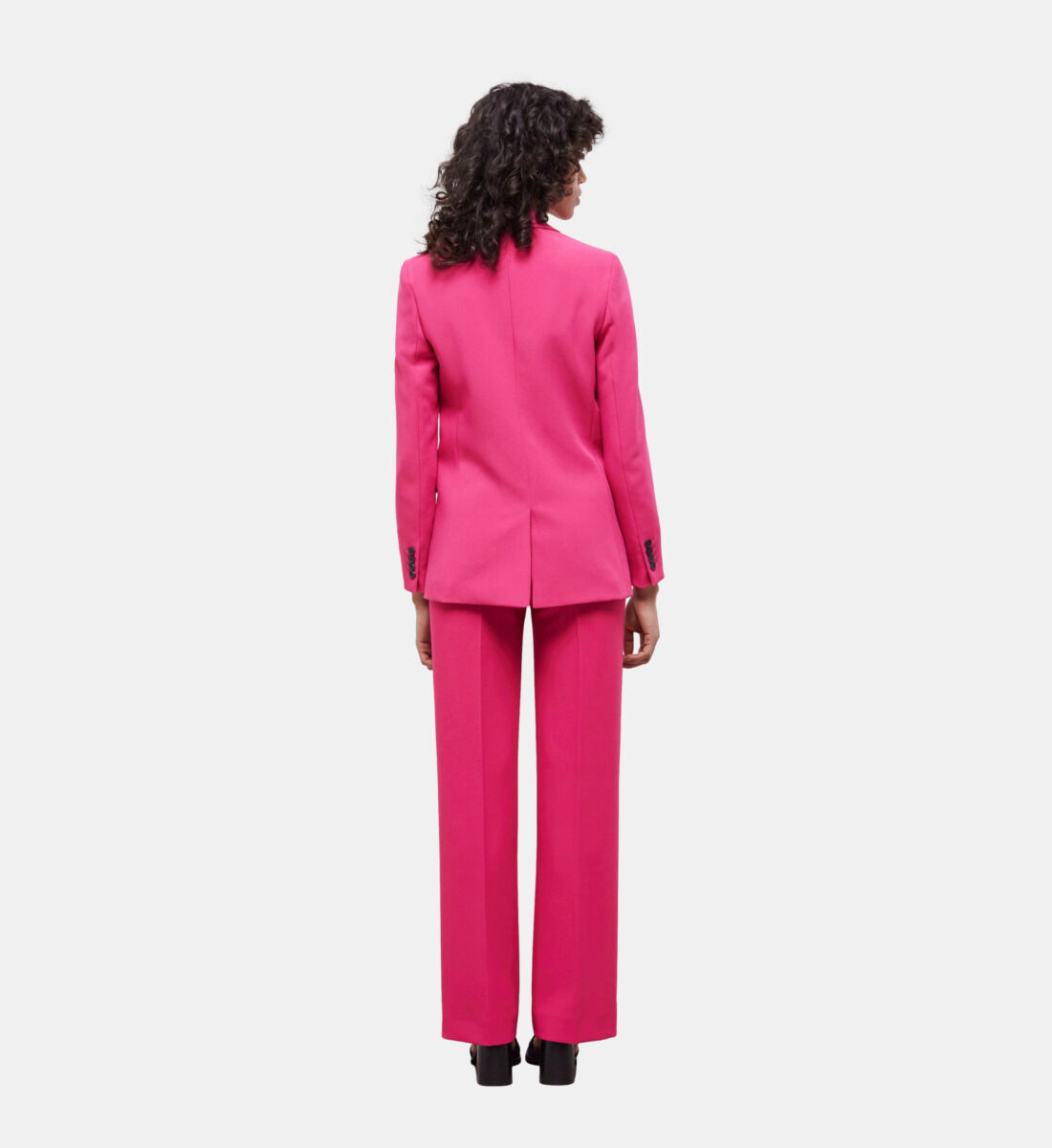The Kooples pink crepe suit jacket The Kooples
