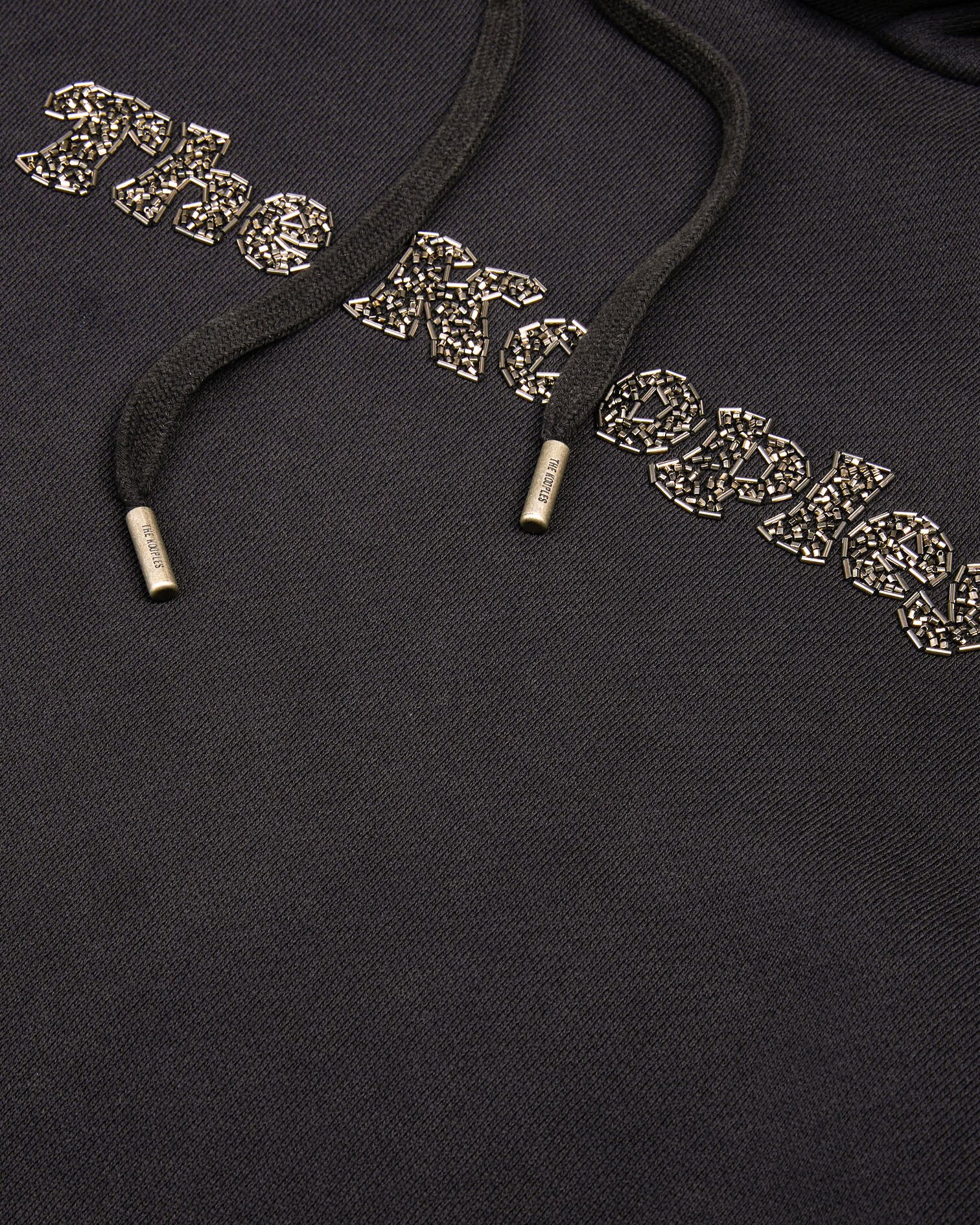 Logo hoodie black, BLACK WASHED, hi-res image number null