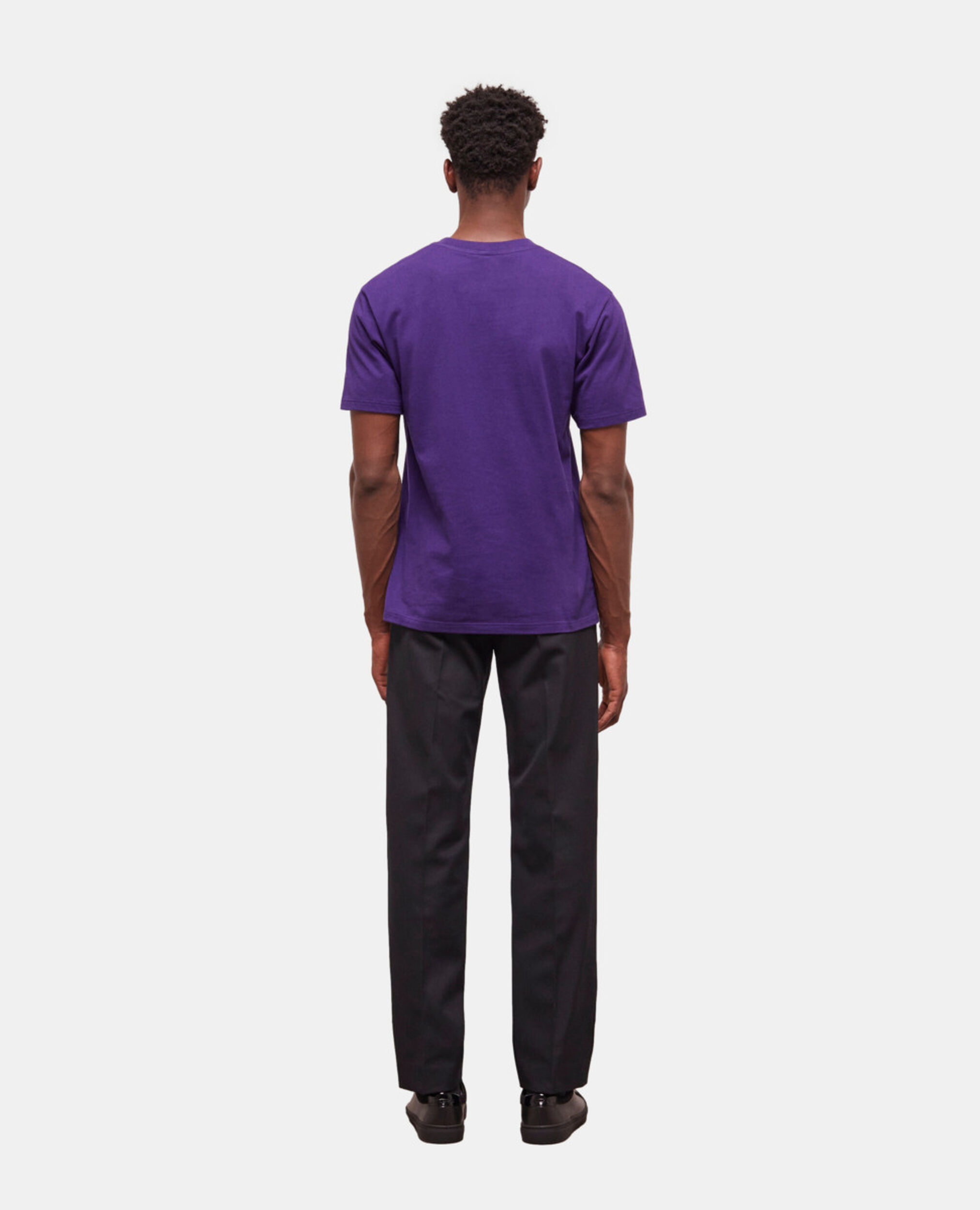 Camiseta logotipo violeta para hombre, PURPLE, hi-res image number null
