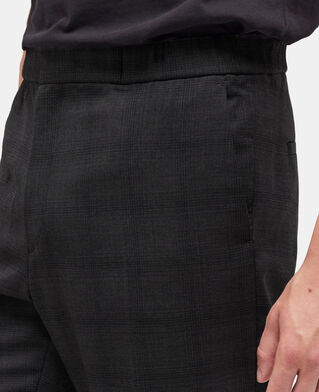 The Kooples HOMME BLACK pantalon de costume à motif