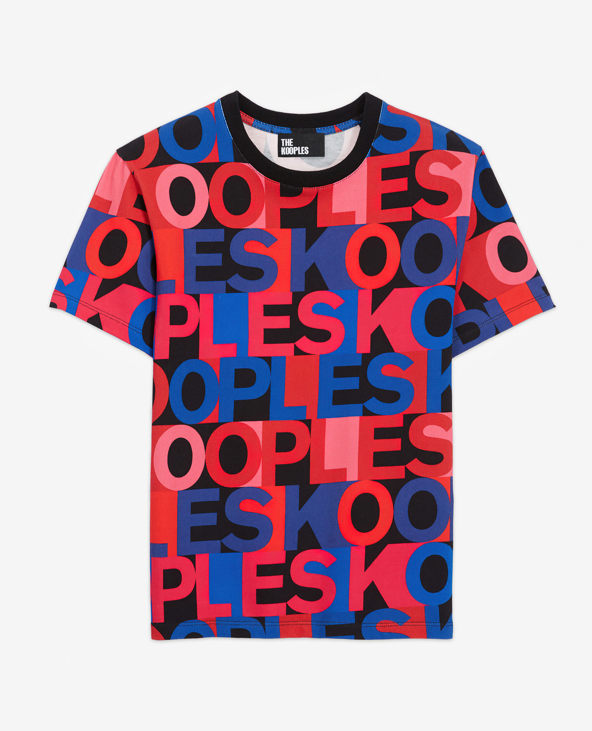 T-shirt logo The Kooples multicolore, MULTICOLOR, hi-res image number null