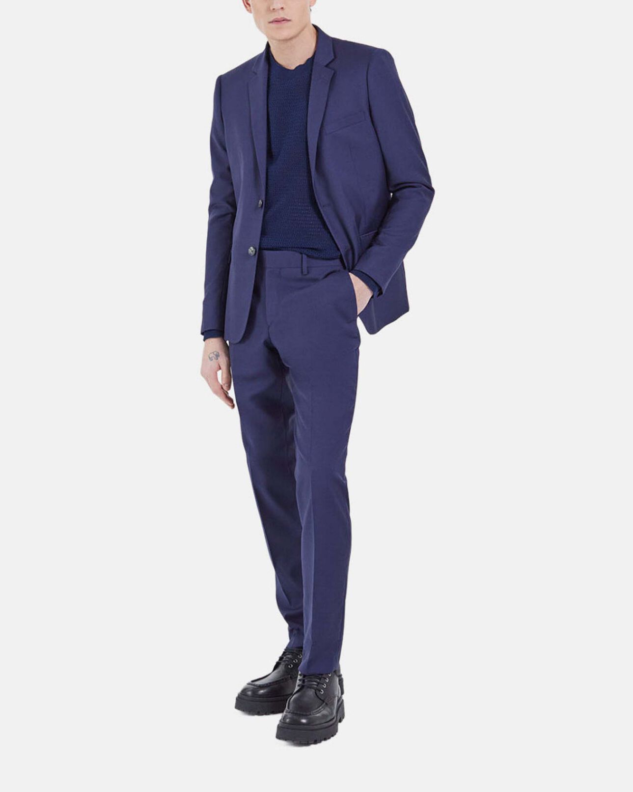 The Kooples MEN NAVY suit pants