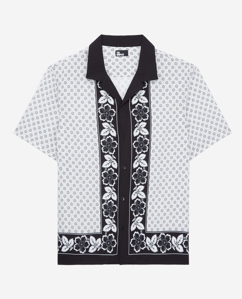 The Kooples H ECRU printed shirt