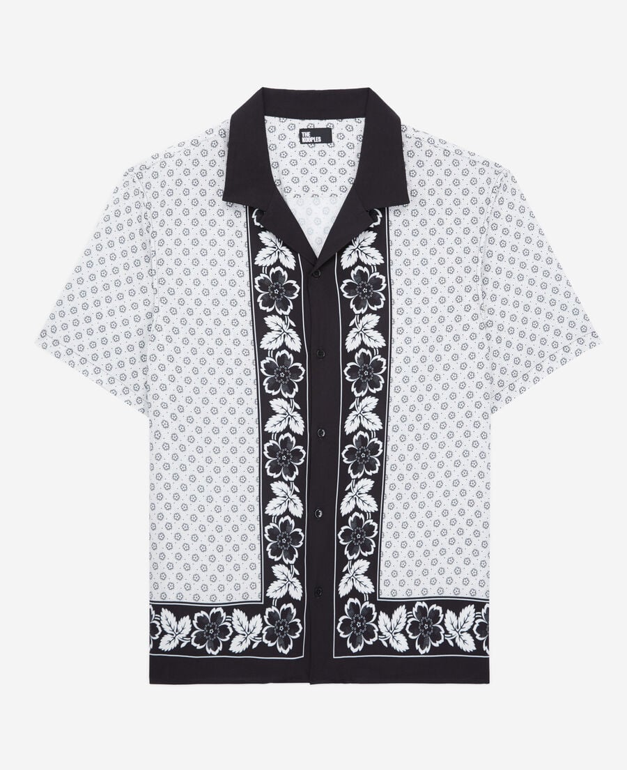The Kooples H ECRU printed shirt